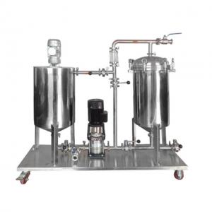 12 Months 1000L/H Beer Malt Filtration Candle Diatomaceous Earth Lenticular Filter Wine Industry