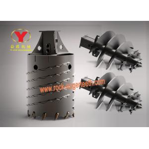 China Professional  Rock Auger Teeth , Carbide Bullet Teeth Earth Drilling Equipment supplier