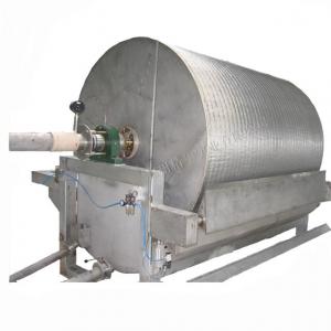 Stainless Steel Cassava Starch Rotary Vacuum Filter Multifunction Food Processing Machine