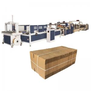 China Function Paper Cardboard Box Gluing Machine Automatic Grade Full Automatic Flexo Folder supplier