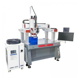 Aluminum Nickel Busbar Automatic Gantry Laser Welding Machine For Prismatic Lithium Battery Pack