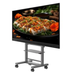 China Iboard EDLA Google Certificado 65 polegadas 75 polegadas Smart 20 Touch Monitor TV com USB VGA TYPE-C para reuniões em salões de escola em casa supplier