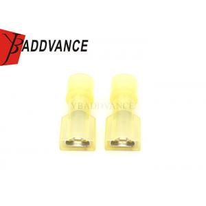FDFN5.5-250 Female Fully Insulated-Double Yellow Crimp Terminal 10-12 AWG