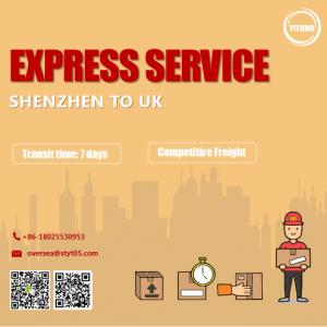 ISEA International Courier Express Service From Shenzhen To UK