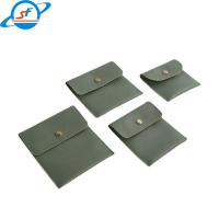 China SF professional jewelry packaging factory customized pu logo jewelry gifts multi-color green jewelry bags on sale