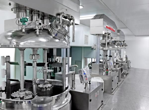 Tooth paste making machine, tooth paste mixing machine