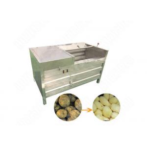 Industrial Rotary Type Potato Washing And Peeling Machine