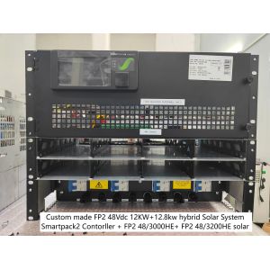 China Eltek Flatpack2 Telecom Power System FP2 48V 12+12.8KW Hybrid Power System 12KW DC capacity 12.8KW solar  capacity wholesale