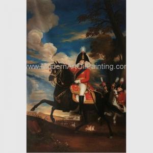 China Framed People Oil Painting Handmade Napoleonic War Paintings 60 X 90 Cm on sale 
