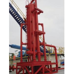 China Solid Control Liquid Gas Separator With Adjustable Outrigger Height supplier