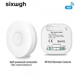 White Zigbee Smart Switch 86*86*40mm AC 100-240V Homekit Thread Light Switch