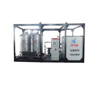 Bitumen Pump Road Crack Repair Machine , White Asphalt Paving Equipment