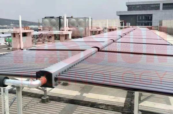 High Efficiency Solar Hot Water Collector With Vacuum Tube And Galvanized Steel