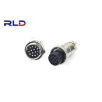 China M20 Waterproof Led Connectors Electric Wire Mini Din Power Circular Male Female on sale