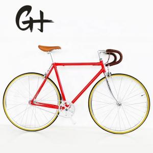 China Cr-Mo Steel Frame Fixie Bicycle with Classic Lugged Frame and 11KG Lightweight Design wholesale