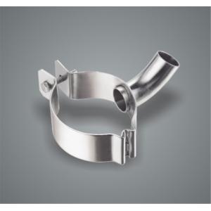 China Stainless Steel Milking Cow Tubes , Holder Clamp Type Milking Machine Parts supplier