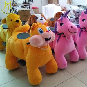 China Hansel shopping mall coin animal baby toy machine electric ride on unicorn supplier