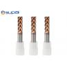China Special Design Solid Carbide End Mill 6x50mm-4F Brazed For Stainless Steel wholesale