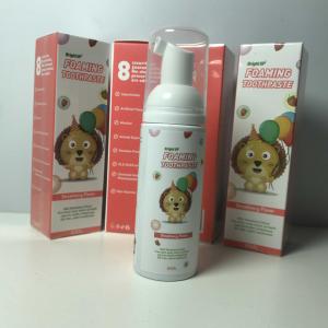 50ml Strawberry Mousse Toothpaste Kids Foaming Toothpaste