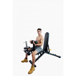 Heavy Duty Fitness Exercise Bench With Leg Extension And Leg Curl