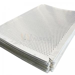2b Round Hole Perforated Stainless Steel Sheet 0.4-3mm 304 Grade