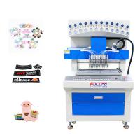 3D pvc label making machine silicone drip mold machine fully auto Rubber Patch Dispensing Machinery factory