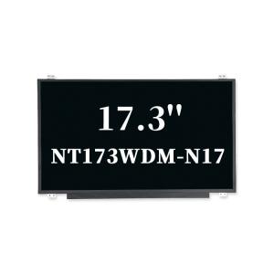 China 17.3 Inch Tft Lcm Module Original NT173WDM-N17 30pin 220 Nit 1600x900 EDP LED Laptop Screen Display supplier