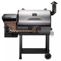 China Outdoor Trolley Electric Wood Pellet Grill Smoker Barbecue Grills for Perfect Grilling on sale
