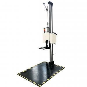 China Electronic Products Swing Arm Free Fall Drop Test Machine 200kg Load supplier