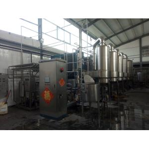 China industrial evaporation efficient Multi effect evaporation device for concentration juice wholesale