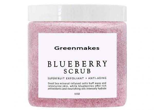 Blueberry Body Scrub , Anti Aging Body Scrub For Exfoliating Lightening Acne