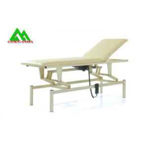Hospital Medical Examination Table , Patient Examination Bed Back Adjustable