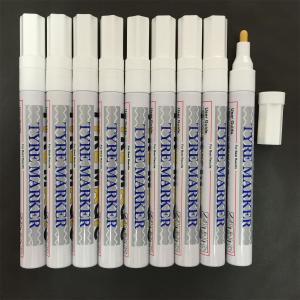 China Custom Logo Paint Marker Pen for car tyre repair glass marking indelible ink paint pen supplier