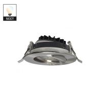 China IC Rated LED Round Recessed Downlight AC12V  1000lm 4 Inches Trimless on sale