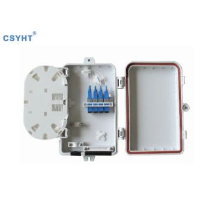 China Boîte imperméable extérieure IP65 d'arrêt de 8 noyaux pour que la fibre autoguide le projet supplier