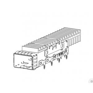 DWDM EML LC Duplex Optical Fiber Transceiver 2291634-3