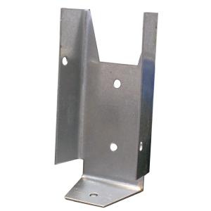 China High Precision Hole Punched Structural Steel Brackets with 0.4-3mm Thickness supplier