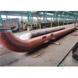 China Industrial Steam Boiler Headers With Longitudinal Welded Pipe supplier