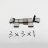 China Brownish CVD Lab Grown Diamonds 3x3x1mm For Machining And Cutting Tools wholesale
