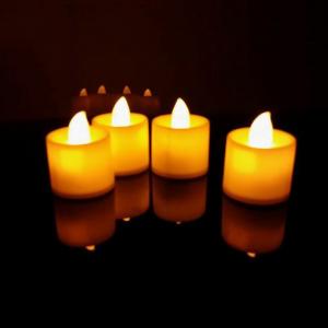 China Rechargeable LED Tea Light Tealights Candles supplier