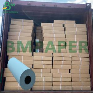 80g Blue Color CAD Plotter Paper For Engineering Printing