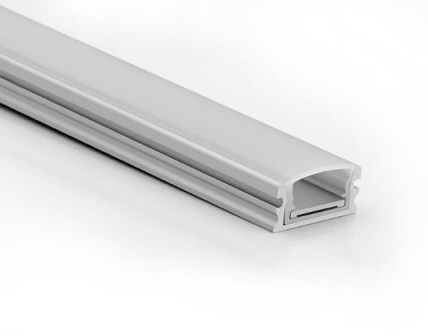 Pulir con chorro de arena IP65 la aleación del canal T5 6063 del perfil de la prenda impermeable LED