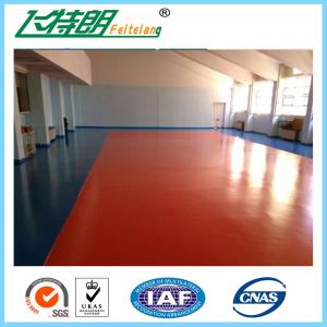 China Waterproof Silicone PU Sport flooring Material for Indoor Badmintion Court wholesale