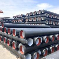 China ISO2531 150mm Cement Lined Ductile Iron Pipe Class C25 C30 C40 K9 DN80mm-DN2000mm on sale