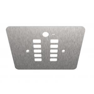 China Body Bottom Base Case Cover Computer Sheet Metal Parts Silver Sandblast Anodizing supplier