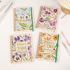 China A5 Coil Notebook with High Quality Exterior and Modern Design Featuring Horizontal Inner Pages wholesale