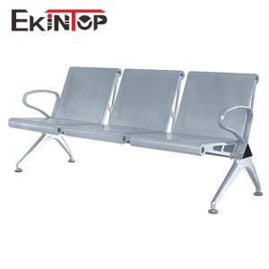 China A sala de espera do aeroporto do braço de Chrome preside 4 Seater para o OEM da recepção supplier
