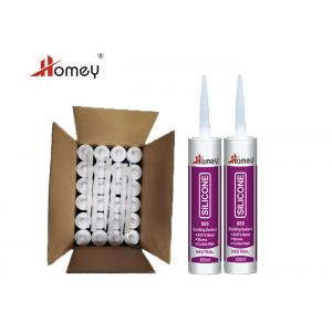 Clear RTV Neutral Silicone Sealant High Performance For Metal