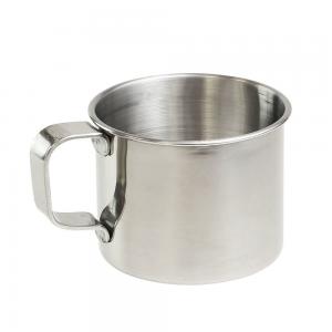 China Metal Sustainable Custom Stainless Steel Mugs For Hot Chocolate Coffee supplier