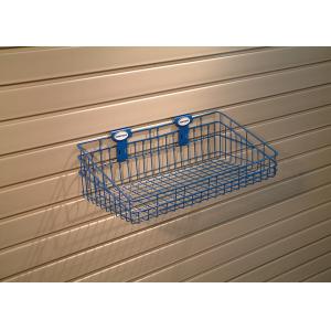 Enviroment-Friendly Blue Garage Wall Panels For Tool Storage Easily To Drywall